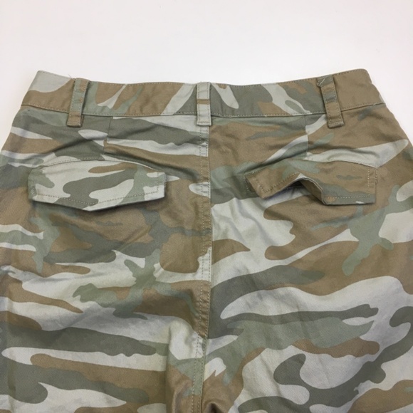 RAILS Light Sage Camo ADLER Button Fly Utility Ankle/Cropped Jeans Pant - Picture 11 of 13
